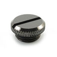 XSPC G1/4 inch Threaded Plug V2 - 10 Pack, Black Chrome image number null