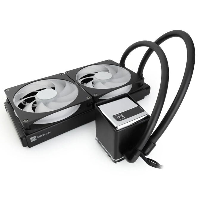 Alphacool Core 2 XT 280mm AiO-Wasserk&uuml;hlung, ARGB, DC-LT 3 - schwarz image number 3