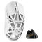 WLMOUSE Beast X Pro Solid Sides Gaming Mouse, Omron Optical Switches - White