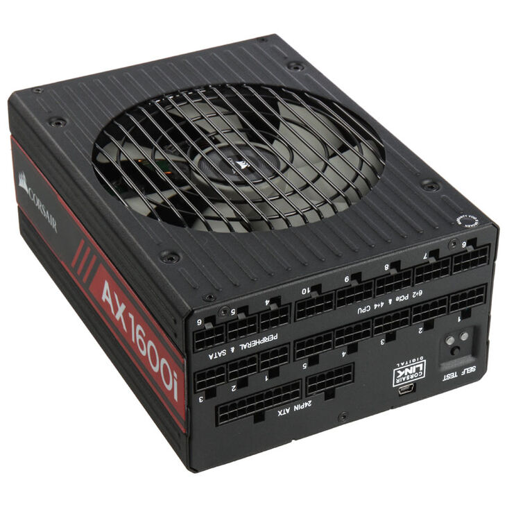 Corsair Professional Titanium Series AX1600i Power Supply - 1600 Watt image number 2