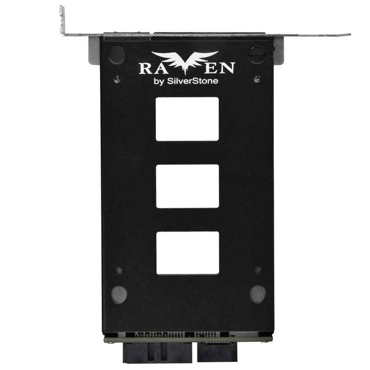 SilverStone SST-EXB02 - Internes Festplatten Gehäuse für PCI Slot - 2,5 Zoll image number 1