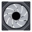 Lian Li UNI FAN SL-INF 120 ARGB Reverse Blade PWM L&uuml;fter, 3er Single L&uuml;fter Pack (Ohne Controller) - 120mm, schwarz image number null