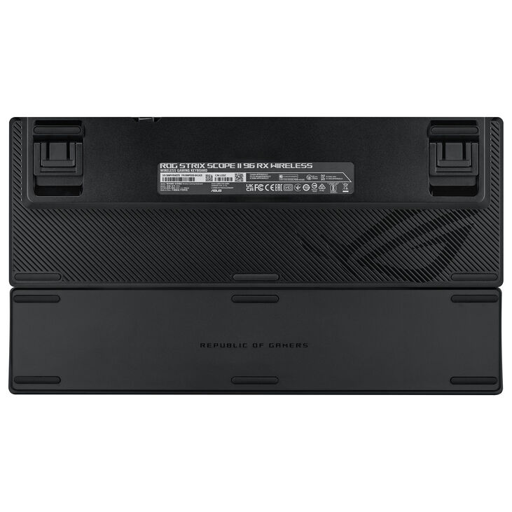ASUS ROG Strix Scope II 96 RX Wireless Gaming Tastatur, 96%, RGB - schwarz, ROG RX RED image number 5