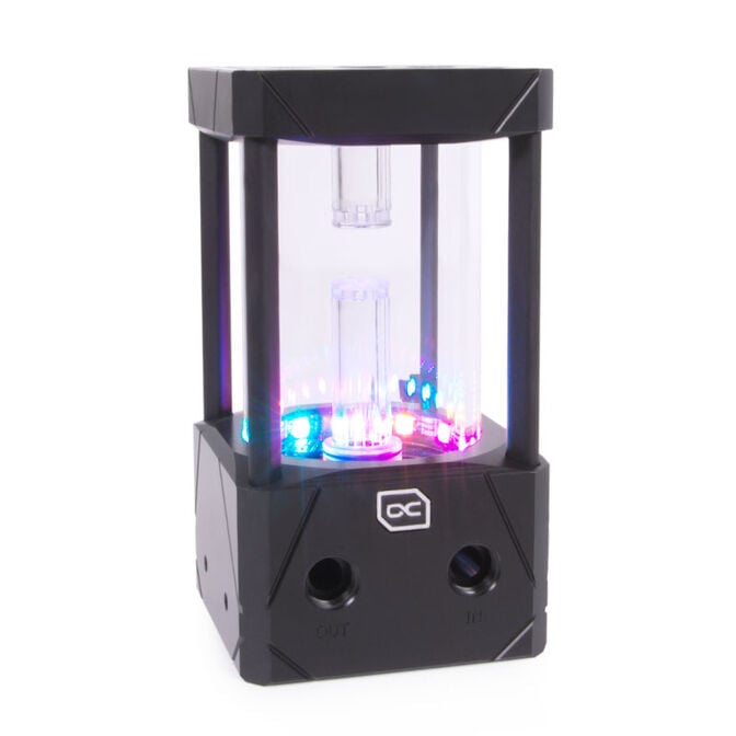 Alphacool Eisbecher Aurora D5 150 mm inkl. Alphacool VPP Apex D5 - Acetal/Glas image number 1