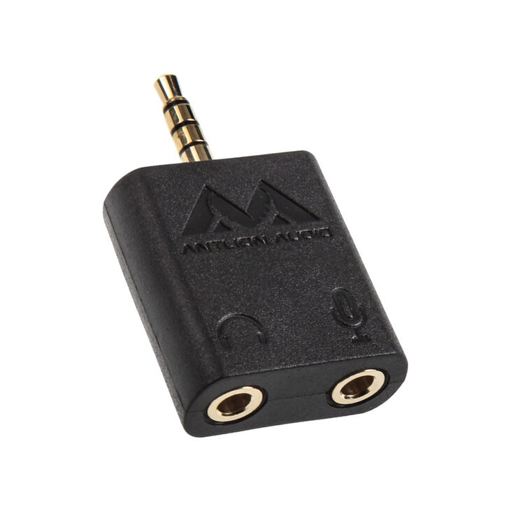 Antlion Audio Y-Adapter für Mikrofon & Kopfhörer image number 0