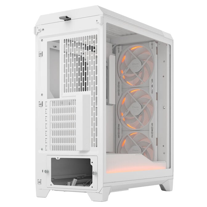 Fractal Design Meshify 3 Ambience Pro RGB White TG Clear PC-Geh&auml;use, Midi-Tower, E-ATX - wei&szlig; image number 6