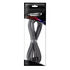 CableMod C-Series Pro Connection Cable - Variant A, 90°, 16-Pin to 2x 8-Pin PCIe, carbon image number null