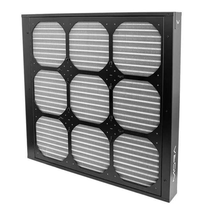 Watercool MO-RA IV 600 Fan Frame - 200mm, black image number 2