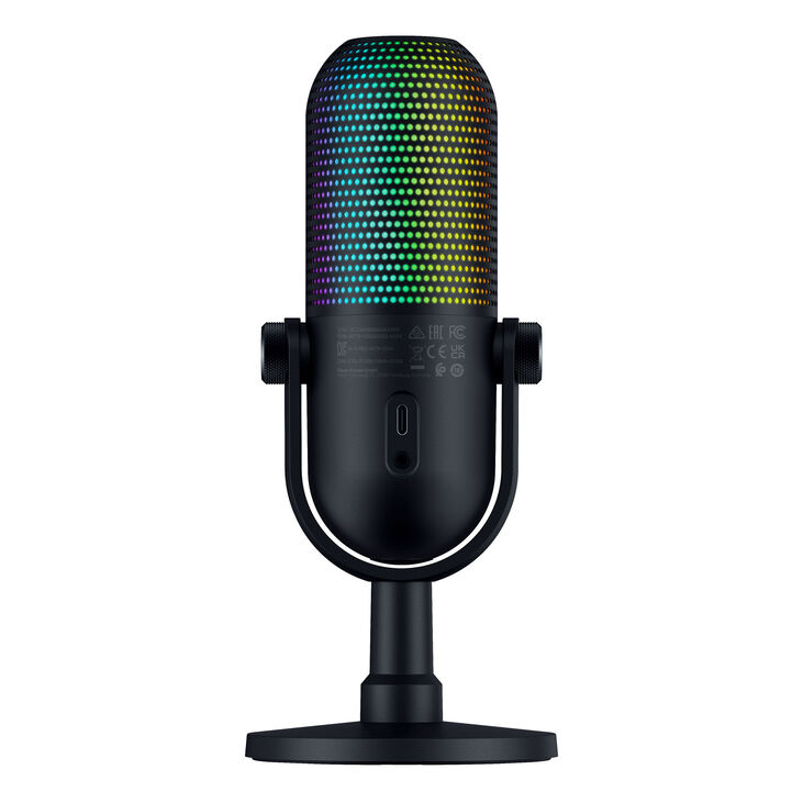 Razer Seiren V3 Chroma RGB Microphone - black image number 1