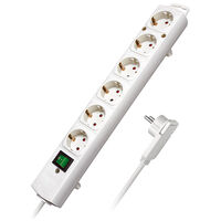 Brennenstuhl Comfort-Line Plus power strip, 6-way - white
