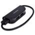 AXAGON HUE-X4B USB-A-Hub, 4x USB 2.0 - 20 cm, black image number null
