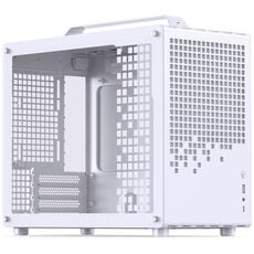 Jonsplus Z20 Micro-ATX case, with carrying handle - white