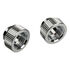 Bitspower Touchaqua Adapter gerade G1/4 Zoll AG auf G1/4 Zoll IG - 2er Pack, silber image number null