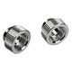 Bitspower Touchaqua Adapter gerade G1/4 Zoll AG auf G1/4 Zoll IG - 2er Pack, silber
