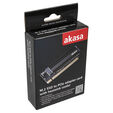 Akasa M.2 PCIe Adapter mit K&uuml;hler - schwarz image number null