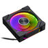 PHANTEKS D30 PWM D-RGB Regular Airflow fan - 120mm, black image number null