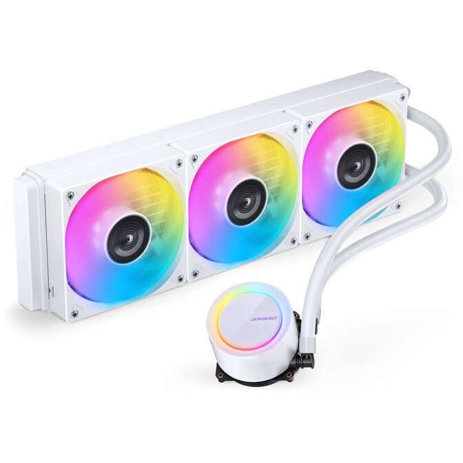 Jonsbo TG-360 AiO Wasserk&uuml;hlung, ARGB - 360mm, wei&szlig; image number 0