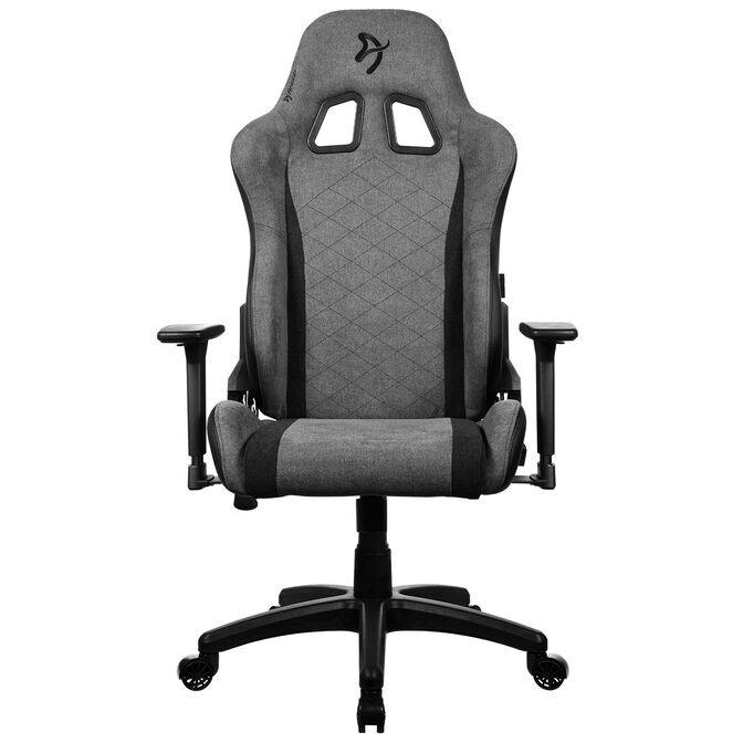 Arozzi Avanti Gaming Stuhl, Soft Fabric - grau image number 1