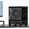 Thermalright TL-M10 Vision PC Case, Mid Tower, ATX, Tempered Glass - Black image number null