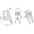 VIRPIL Controls Desk Mount - schwarz, S image number null