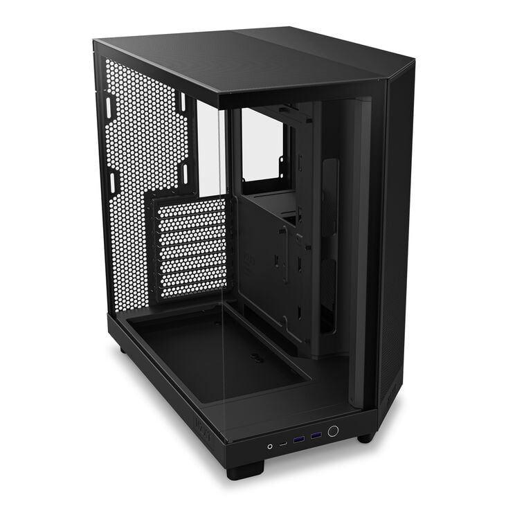 NZXT H6 Flow RGB Midi-Tower - Schwarz image number 4