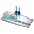PHANTEKS Glacier G6000 STRIX GPU Water Block, ASUS RX 6800/6900 Strix/TUF, D-RGB - with Backplate, silver image number null