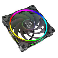 Akasa SOHO AR12 Reverse PWM-Lüfter, RGB - 120mm, schwarz