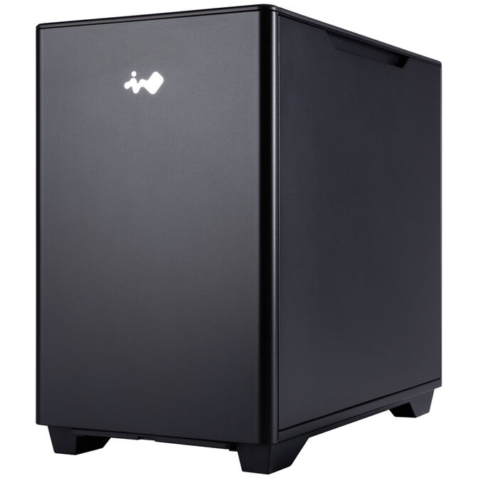 InWin A3 Mini-Tower Tempered Glass - schwarz image number 2