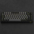 AKKO Black & Gold 3084B Plus Gaming Tastatur, RGB &ndash; Akko V3 Cream Blue Pro Switches, ISO DE, schwarz & gold image number null