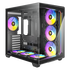 Antec C5 Computer Case, Mid-Tower, ATX, RGB, Tempered Glass - black image number null