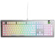 Glorious GMMK 3 Pro 100 % Custom Gaming-Tastatur - Pre-Built, ANSI (US), Fox Switches, silber image number null