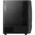 Aerocool Scape-G-BK-v3 Midi-Tower, Tempered Glass, ARGB - schwarz image number null