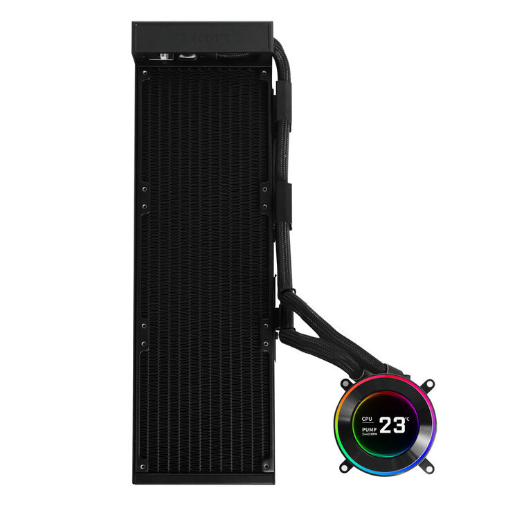 Lian Li HYDROSHIFT II LCD-C 360N Fanless ARGB AiO Wasserkühlung - schwarz image number 1