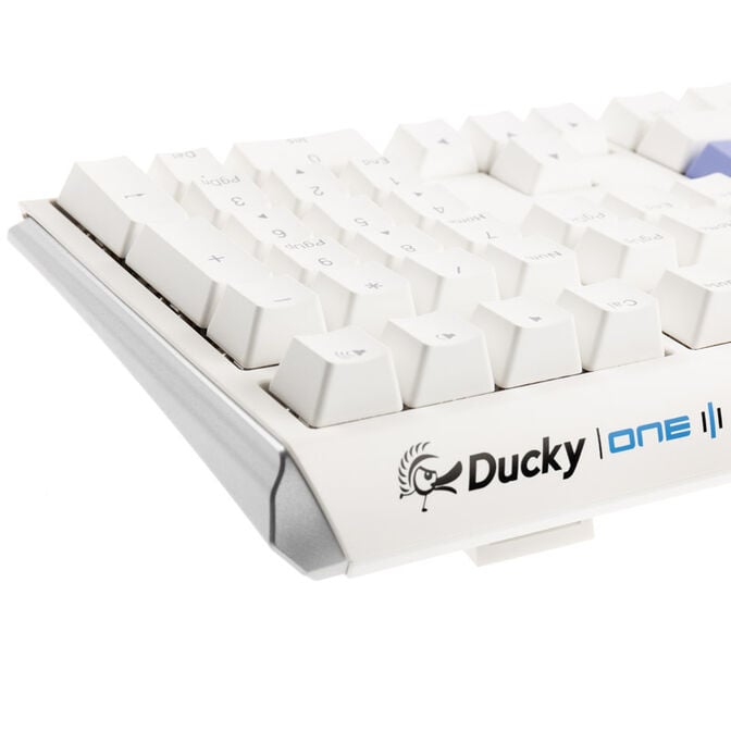 Ducky One 3 Classic Pure White Gaming Tastatur, RGB LED - MX-Red (US) image number 6