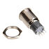 DimasTech Vandalismustaster 16mm - Silverline - orange image number null