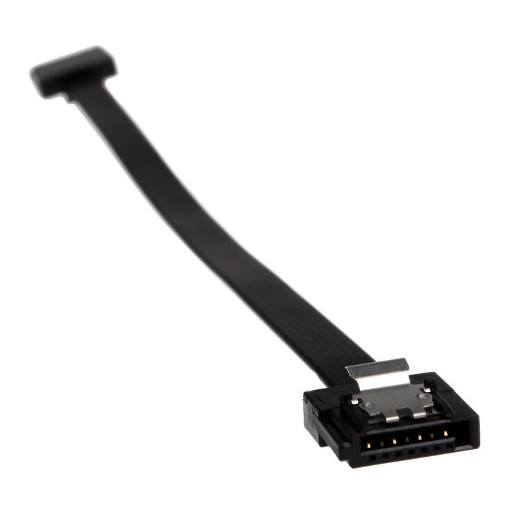 Akasa Proslim SATA 3 Kabel 15cm gerade - schwarz image number 2