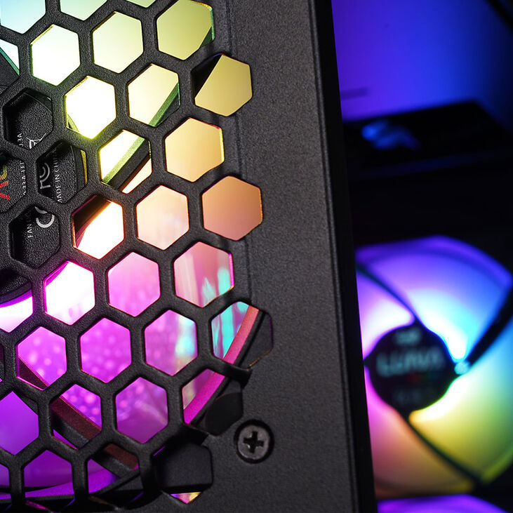 InWin N515 Midi-Tower Tempered Glass - schwarz image number 9