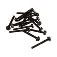 XSPC Radiator fan screws Type 6-32, 30mm (16 pieces) - black image number null