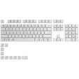 Glorious GPBT Keycaps - 114 PBT Tastenkappen, ANSI, US-Layout, Arctic White image number null