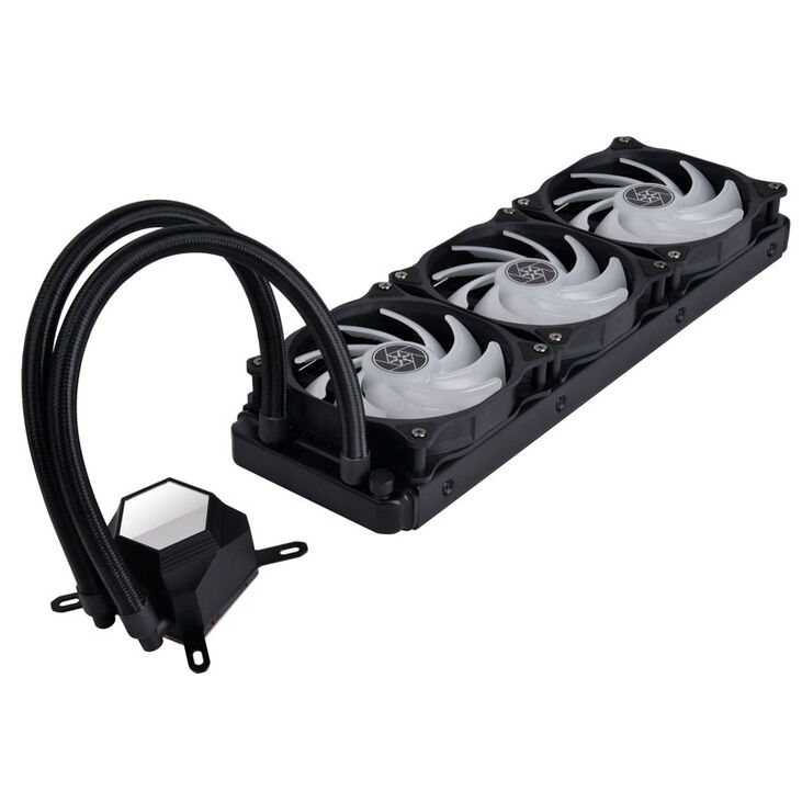 SilverStone Permafrost PF360-ARGB, V2 AIO Cooler - 360 mm image number 1