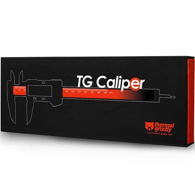 Thermal Grizzly TG Caliper Digitaler Messschieber, 150 mm, IP54, ABS - schwarz image number 7
