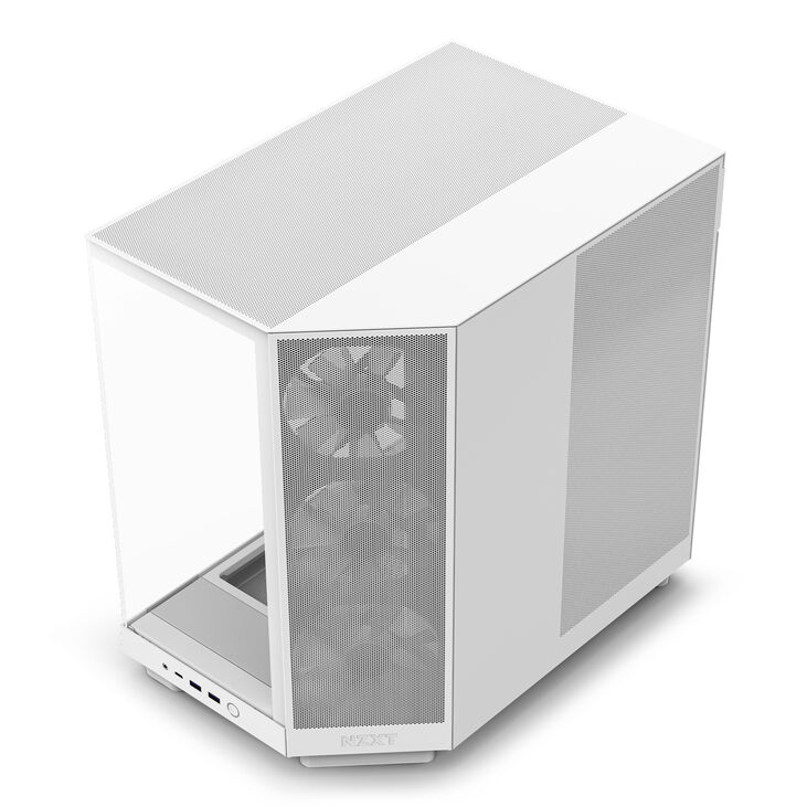 NZXT H6 Flow RGB Midi-Tower - Weiß image number 6