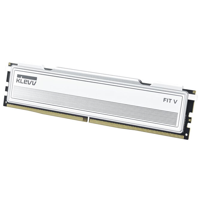 KLEVV FIT V DDR5-6000 RAM, CL28, XMP 3.0 & EXPO - 32 GB Dual-Kit, wei&szlig; image number 3