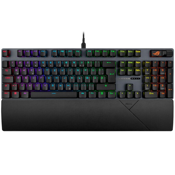 ASUS ROG Strix Scope II Gaming Tastatur, RGB - schwarz, ROG NX Snow Switches image number 2