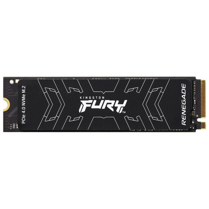 Kingston Fury Renegade NVMe SSD, PCIe 4.0, M.2 Type 2280 - 500 GB image number 1