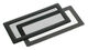 DEMCiflex Dust Filter 2x40mm, square - black/black