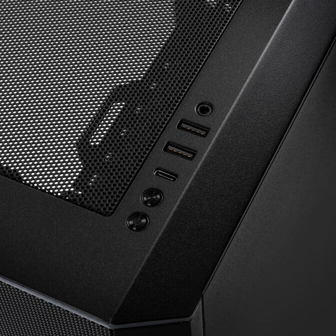 PHANTEKS Eclipse G500A D-RGB Mid-Tower, Tempered Glass - black image number 4