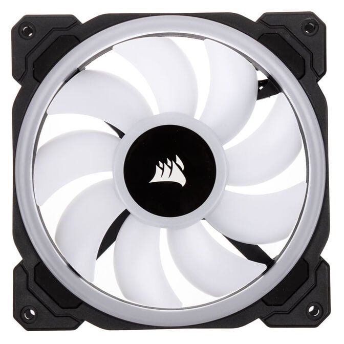 Corsair LL140 Node PRO High Performance PWM L&uuml;fter (RGB), Twin Pack inkl. Controller - 140mm image number 2