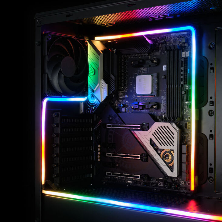 PHANTEKS Neon Digital RGB LED-Strip Combo-Set, 40cm (2 Stück) image number 3