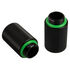 Bitspower Touchaqua Adapter straight G1/4 inch female to G1/4 inch female - 2 pack, 25mm, black image number null